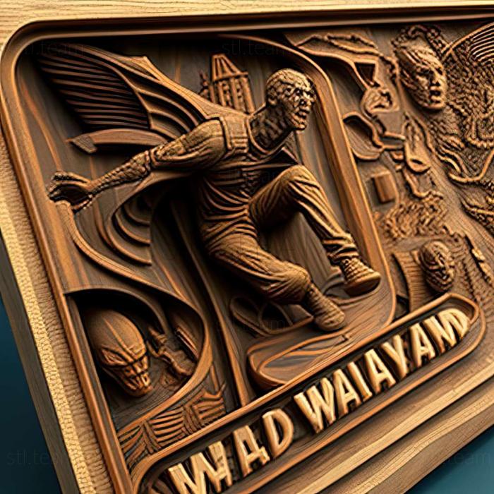 3D model Tony Hawks American Wasteland game (STL)
